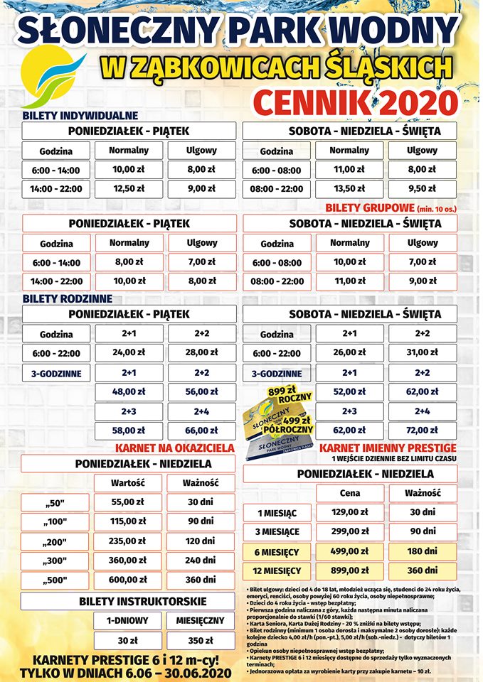 cennik basen 51.5.2020