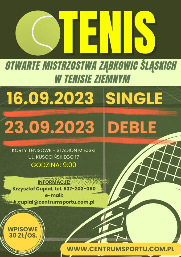 tenis ziemny